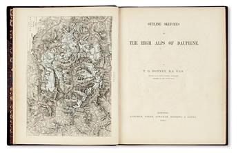 BONNEY, THOMAS GEORGE. Outline Sketches in the High Alps of Dauphiné.  1865